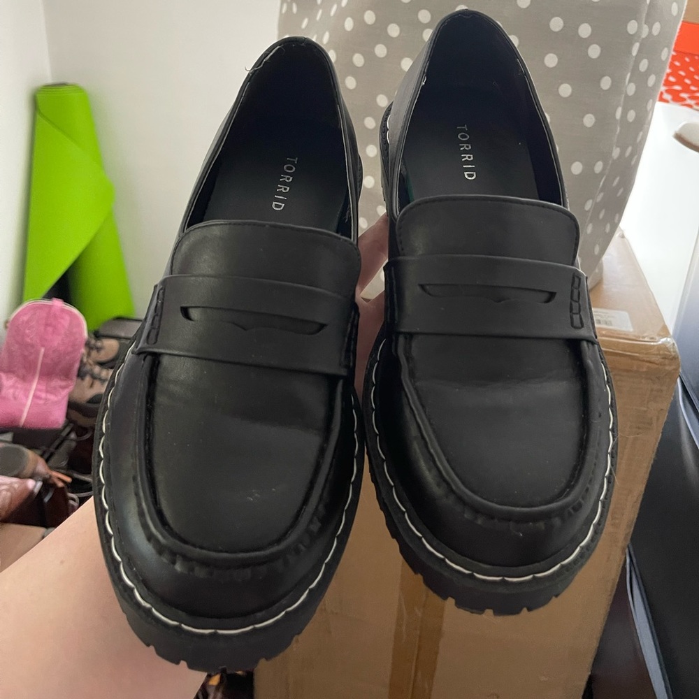 Torrid 10W loafers like Steve Madden
